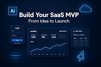 develop your complete saas mvp from idea to launch