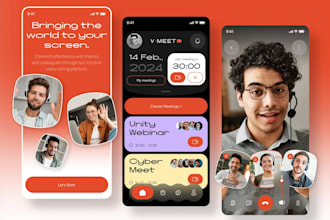 develop video calling app, chat app, livestreaming app, dating app, music app