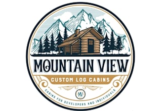 do modern cabin logo for your business