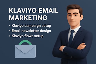 design branded mailchimp or klaviyo newsletters