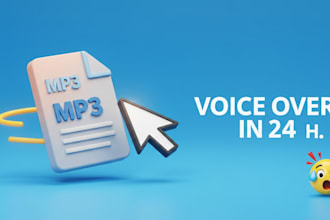 generate ultra realistic ai voice overs in 24 hours