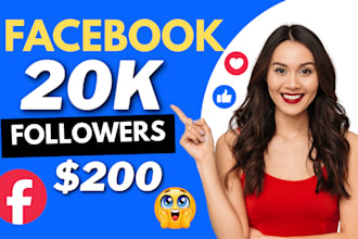 buy 20k facebook followers fast