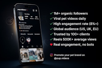 promote your brand on my 1m follower dog pet instagram page