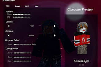 design your roblox UI, gui, for your game or script