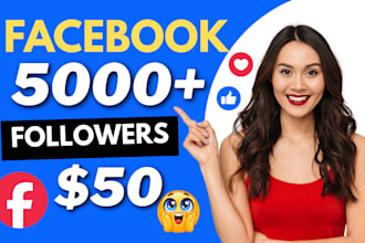 buy 5,000 facebook followers fast