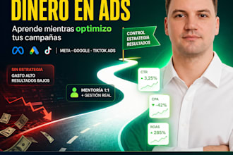 mentoria y gestion meta google tiktok ads clases privadas