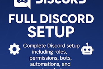 create a amazing discord server
