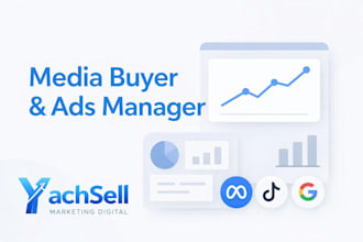 be your media buyer for meta ads google ads tiktok ads