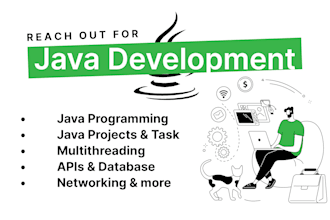 write java code and spring applications