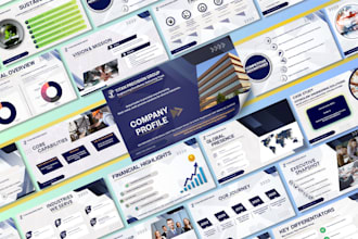 design executive level business presentations