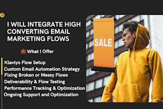 integrate high converting email marketing flows