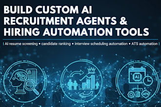 build ai recruitment agents and hiring automation tools
