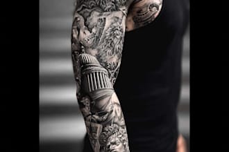 do sleeve tattoo design tattoo cover up custom tattoo design
