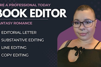 edit your fantasy or supernatural romance novel