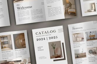 design a company profile, brochure, business proposal