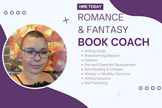 coach you through your romance writing project