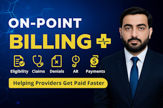 do medical billing, claim submission and ar follow up