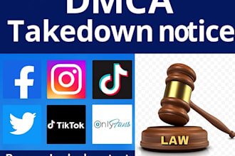 remove copyrighted content with a professional dmca takedown