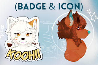 make high quality furry art, icons, and character commissions