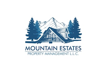 design outstanding professional mountain logo