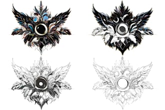 do vector tracing to make your logo into digital version