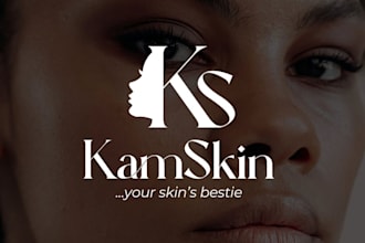 design a professional skin care logo for your beauty brand