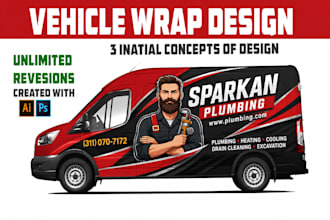 create food stall, food stand, street food cart, food truck, vehicle wrap design