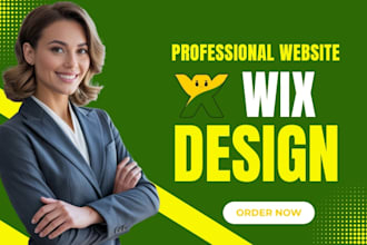 build optimize and customize wix business website design for better performance