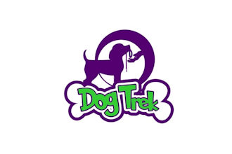 make inventive dog logo for dog walking and hiking company