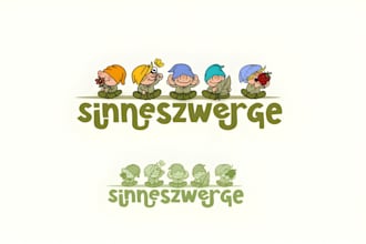 design baby shop, child care, day care, school, and kids logo
