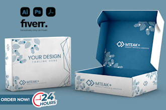 do product packaging design, box design and mailer box