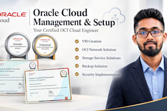setup oracle cloud infrastructure for you