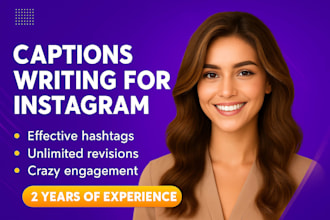 write unique and catchy captions for instagram content