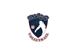 design minimal volleyball team logo