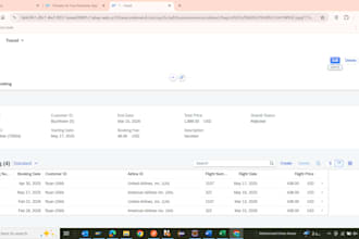 create sap fiori applications using rap model on sap btp