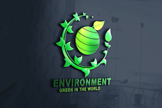 do suitable green, natural, eco, herbal and environment logo for you