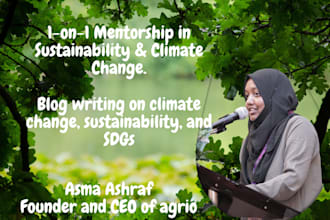 do professional sustainability mentor