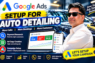 setup google ads for auto detailing services