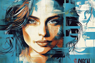 create multi layer graffiti stencil art for spray painting
