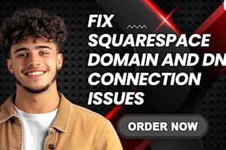 fix squarespace domain and dns connection issues fast and professionally