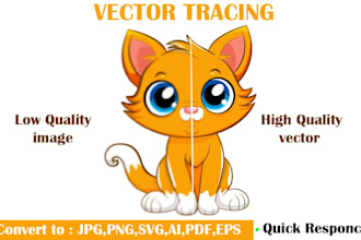 retrace logo, redraw, recreate, convert png to svg or jpeg