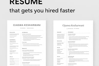 build a standout resume for freshers and professionals