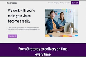 be your best web designer, build wordpress website, website development
