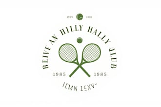 design super tennis club logo for your team