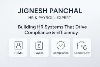 provide expert HR consultancy, payroll setup and audit ready compliance