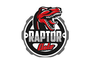 design memorable luxurious logo for raptor auto