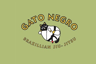 design eye catching yet dangerous cat logo for a team