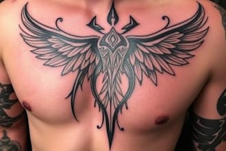 create unique custom geometric tattoo design