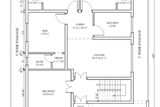 draft floor plans and sections from your sketches or ideas