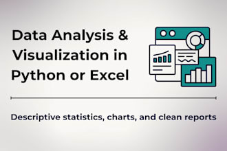 clean, analyze and interpret your data